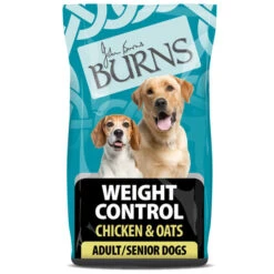 Burns Weight Control Adult/Senior Dry Dog Food - Chicken & Oats -KONG || Danish Design || Tropiclean Shop I0038271