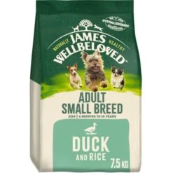 James Wellbeloved Small Adult Dry Dog Food - Duck & Rice -KONG || Danish Design || Tropiclean Shop I0042167