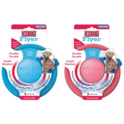 Kong Puppy Flyer Durable Rubber Assorted Flying Disc