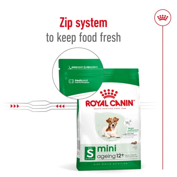 Royal Canin Mini Ageing 12+ Senior Dry Dog Food 4 Royal Canin Mini Ageing 12+ Senior Dry Dog Food - Image 2