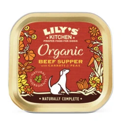 Lily's Kitchen Organic Adult Wet Dog Food - Beef Supper With Carrots & Peas -KONG || Danish Design || Tropiclean Shop I9232292