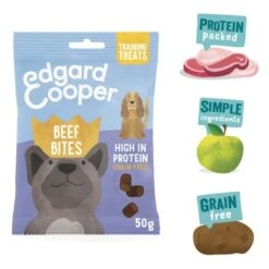 Edgard & Cooper Good Boy Grain Free Dog Treats - Beef Bites -KONG || Danish Design || Tropiclean Shop I9420315 en 01