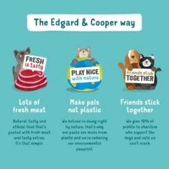 Edgard & Cooper Good Boy Grain Free Dog Treats - Beef Bites