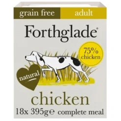 Forthglade Complete Grain Free Adult Wet Dog Food - Chicken With Butternut Squash & Vegetables -KONG || Danish Design || Tropiclean Shop I9428285
