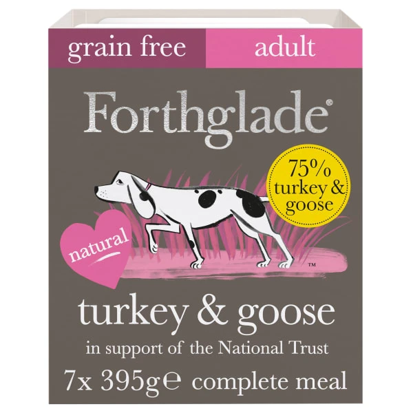 Forthglade Gourmet Grain Free Adult Wet Dog Food - Turkey & Goose With Pumpkin & Cranberry 4 Forthglade Gourmet Grain Free Adult Wet Dog Food - Turkey & Goose With Pumpkin & Cranberry - Image 2