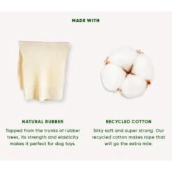 Beco Pets Hoop On Rope In Blue