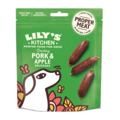 Lily's Kitchen Dog Cracking Pork And Apple Sausages 70g -KONG || Danish Design || Tropiclean Shop I9448277