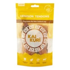 Kai Kuri Air-Dried Venison Dog Treats - Tendons -KONG || Danish Design || Tropiclean Shop I9470280 en 01