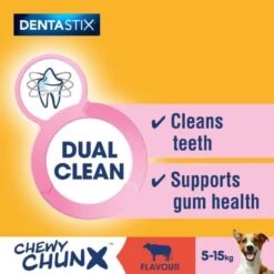 Pedigree Dentastix Chewy Chunx Mini Adult Dog Treats - Beef -KONG || Danish Design || Tropiclean Shop I9491321 en 06