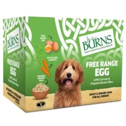 Burns Adult And Senior Wet Dog Food - Egg With Carrots & Organic Brown Rice -KONG || Danish Design || Tropiclean Shop I9499279