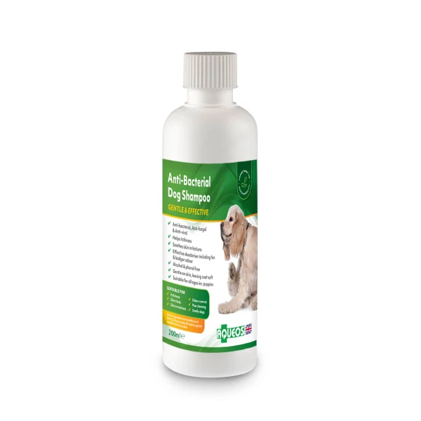 Aqueos Anti-Bacterial Anti-Viral Dog Shampoo 3 Aqueos Anti-Bacterial Anti-Viral Dog Shampoo