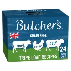 Butcher's Tripe Loaf Recipes Dog Food Tins