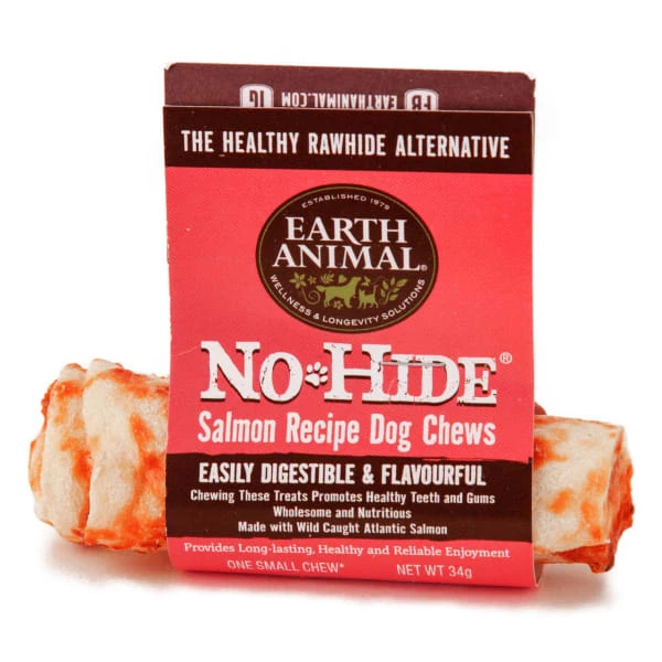 Earth Animal No Hide Salmon Small Chew Dog Treat 4 Earth Animal No Hide Salmon Small Chew Dog Treat - Image 2