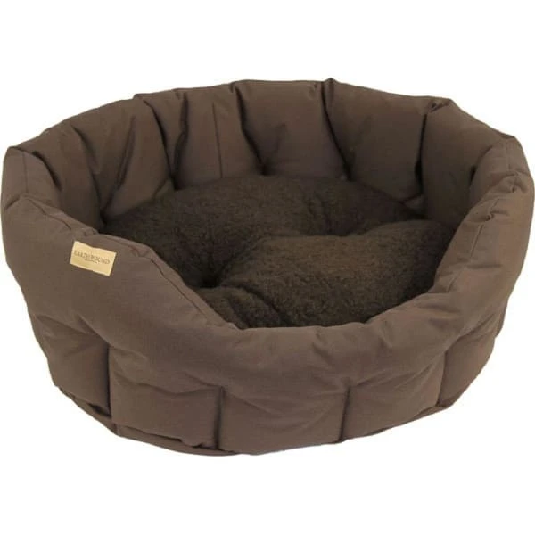 Earthbound Classic Waterproof Round Bed Brown 3 Earthbound Classic Waterproof Round Bed Brown