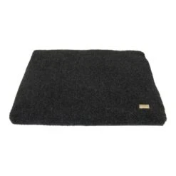 Earthbound Removable Waterproof/Sherpa Dog Cage Mat Black