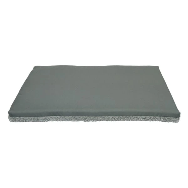 Earthbound Removable Waterproof/Sherpa Dog Cage Mat Grey 3 Earthbound Removable Waterproof/Sherpa Dog Cage Mat Grey
