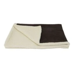 Earthbound Sherpa Chocolate Pet Blanket