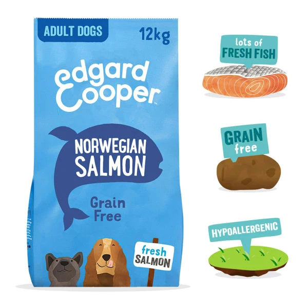 Edgard & Cooper Adult Grain-free Dry Dog Food With Fresh Norwegian Salmon 9 Edgard & Cooper Adult Grain-free Dry Dog Food With Fresh Norwegian Salmon - Image 7