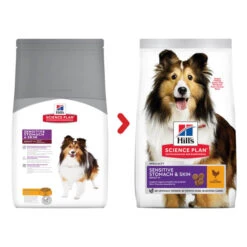 Hill's Science Plan Adult Medium Sensitive Stomach & Skin Chicken Dog Food -KONG || Danish Design || Tropiclean Shop I9521493 01