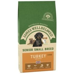 James Wellbeloved Small Breed Dog Dry Senior Turkey & Rice -KONG || Danish Design || Tropiclean Shop I9521702 en 03