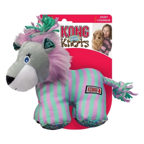 KONG Knots Carnival Lion Dog Toy 4 KONG Knots Carnival Lion Dog Toy - Image 2