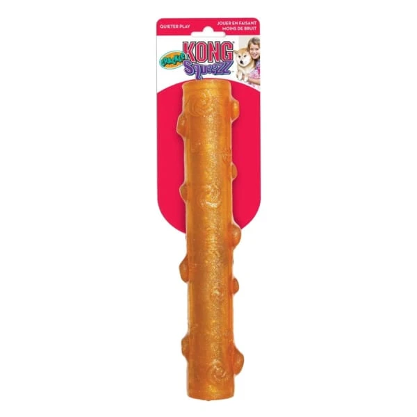 KONG Squeezz Crackle Stick For Dog Toy 3 KONG Squeezz Crackle Stick For Dog Toy