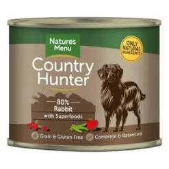 Natures Menu Country Hunter Rabbit & Cranberry Wet Dog Food Cans -KONG || Danish Design || Tropiclean Shop I9522049