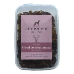 The Innocent Hound Dog Treat Sliced Venison Sausage -KONG || Danish Design || Tropiclean Shop I9522792