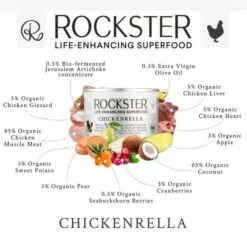 The Rockster Chickenrella Bio-Organic Chicken Can 15 The Rockster Chickenrella Bio-Organic Chicken Can -KONG || Danish Design || Tropiclean Shop I9522803 02