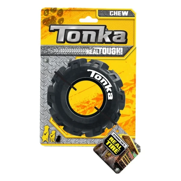 Tonka Seismic Tread Tire Dog Toy 4 Tonka Seismic Tread Tire Dog Toy - Image 2