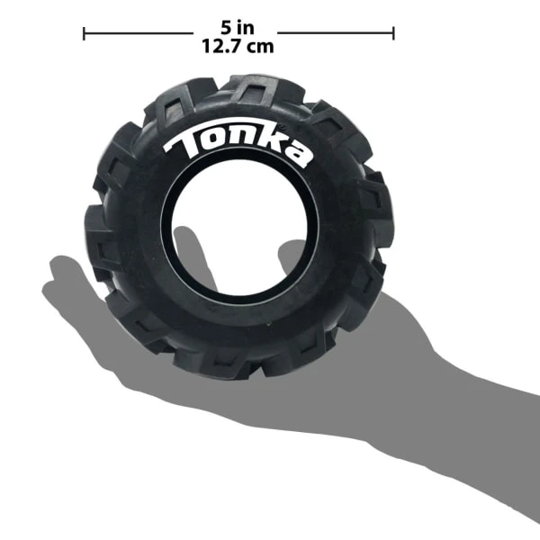 Tonka Seismic Tread Tire Dog Toy 3 Tonka Seismic Tread Tire Dog Toy