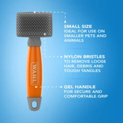 Wahl Nylon Slicker Brush With Soft Grip Gel Handle -KONG || Danish Design || Tropiclean Shop I9522990 en 03