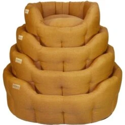 Earthbound Classic Camden Dog Bed In Apricot