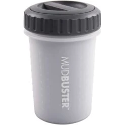 Dexas Lidded MudBuster Dog Paw Cleaner In Light Grey -KONG || Danish Design || Tropiclean Shop I9530335