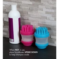 Dexas Scrub Buster In Light Grey -KONG || Danish Design || Tropiclean Shop I9530337 03