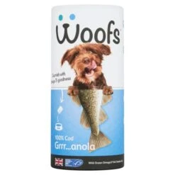 Woofs Natural Granola Sprinkle Dog Treats - Fish