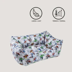 For Fan Pets Marvel Crate Bed For Dogs And Cats - Grey -KONG || Danish Design || Tropiclean Shop I9597384 en 04