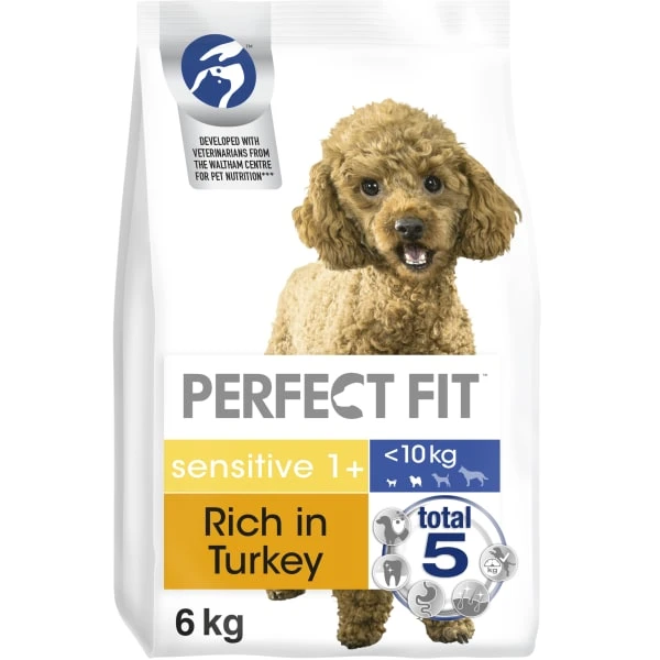 Perfect Fit Sensitive 1+ Gluten-free Extra Small And Small Adult Dry Dog Food - Turkey 10 Perfect Fit Sensitive 1+ Gluten-free Extra Small And Small Adult Dry Dog Food - Turkey - Image 8
