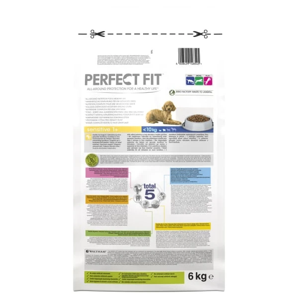 Perfect Fit Sensitive 1+ Gluten-free Extra Small And Small Adult Dry Dog Food - Turkey 3 Perfect Fit Sensitive 1+ Gluten-free Extra Small And Small Adult Dry Dog Food - Turkey