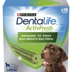 Dentalife ActivFresh Dental Chew Large Dog Treats -KONG || Danish Design || Tropiclean Shop I9602435 en 02