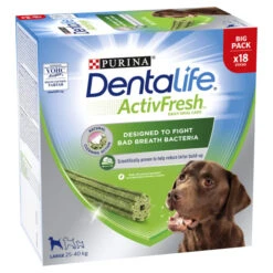 Dentalife ActivFresh Dental Chew Large Dog Treats -KONG || Danish Design || Tropiclean Shop I9602435 en 04
