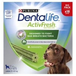 Dentalife ActivFresh Dental Chew Large Dog Treats -KONG || Danish Design || Tropiclean Shop I9602435 en 06