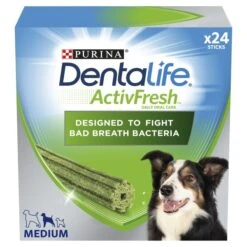 Dentalife ActivFresh Dental Chew Medium Dog Treats -KONG || Danish Design || Tropiclean Shop I9602436 en 03