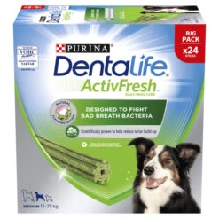 Dentalife ActivFresh Dental Chew Medium Dog Treats -KONG || Danish Design || Tropiclean Shop I9602436 en 06