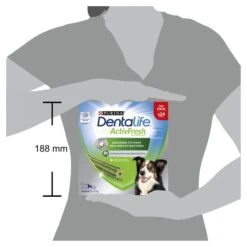 Dentalife ActivFresh Dental Chew Medium Dog Treats -KONG || Danish Design || Tropiclean Shop I9602436 en 07