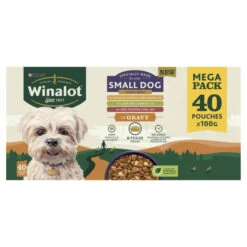 Winalot Small Adult Wet Dog Food - Mixed Selection In Gravy -KONG || Danish Design || Tropiclean Shop I9602443 en 02