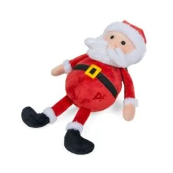 Petface Christmas Squeaky Santa Plush Dog Toy -KONG || Danish Design || Tropiclean Shop I9607402 en 05