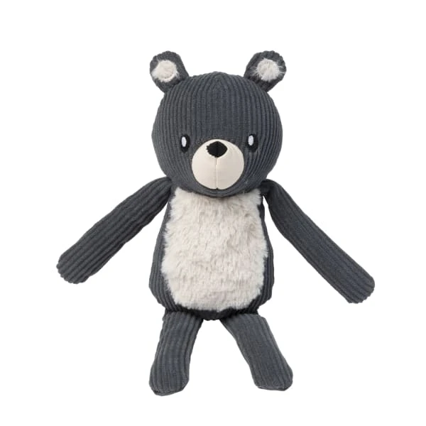 FuzzYard Life Bear Dog Toy - Slate Grey 3 FuzzYard Life Bear Dog Toy - Slate Grey