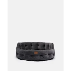 Joules Chesterfield Dog Bed - Grey -KONG || Danish Design || Tropiclean Shop I9637395