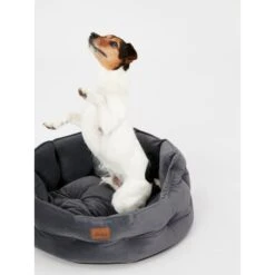 Joules Chesterfield Dog Bed - Grey -KONG || Danish Design || Tropiclean Shop I9637395 en 07